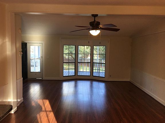 Living Room with Bay Window