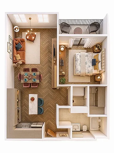 Floor plan Osprey