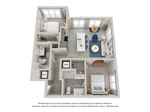 Floor plan B2
