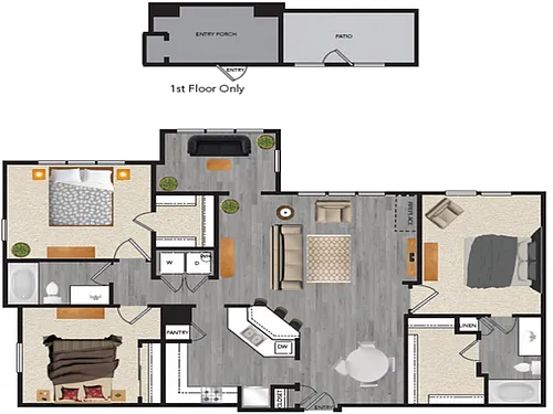Floor plan C1