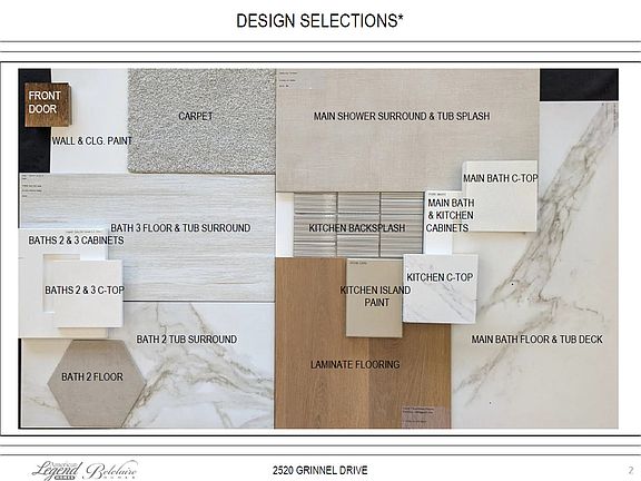 Representative photo of design selections for 2520 Grinnel Drive