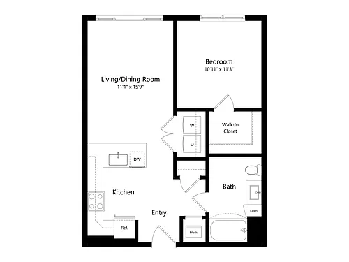 Floor plan A2A