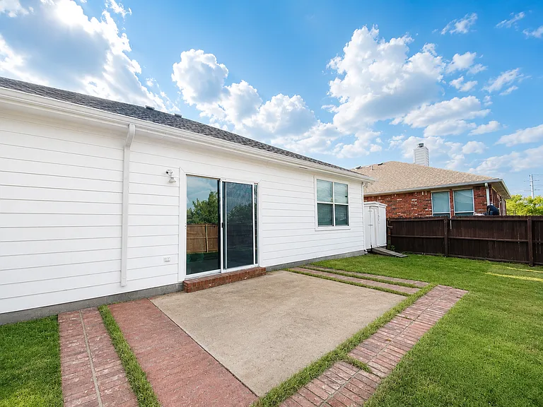 Back Exterior with Shed