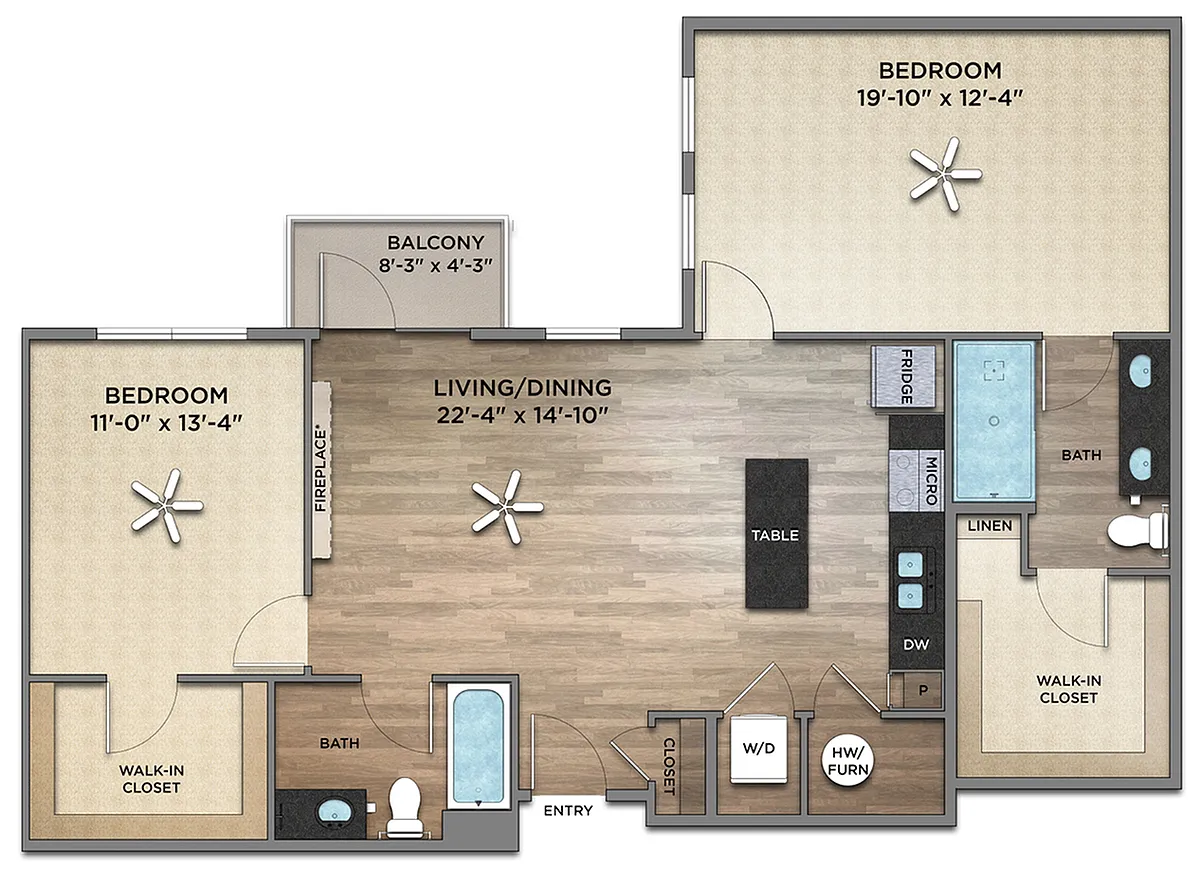 Floor plan Vela