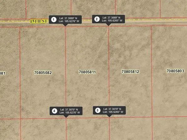 Lot 3 15th Street, Fort  Garland, CO 81133