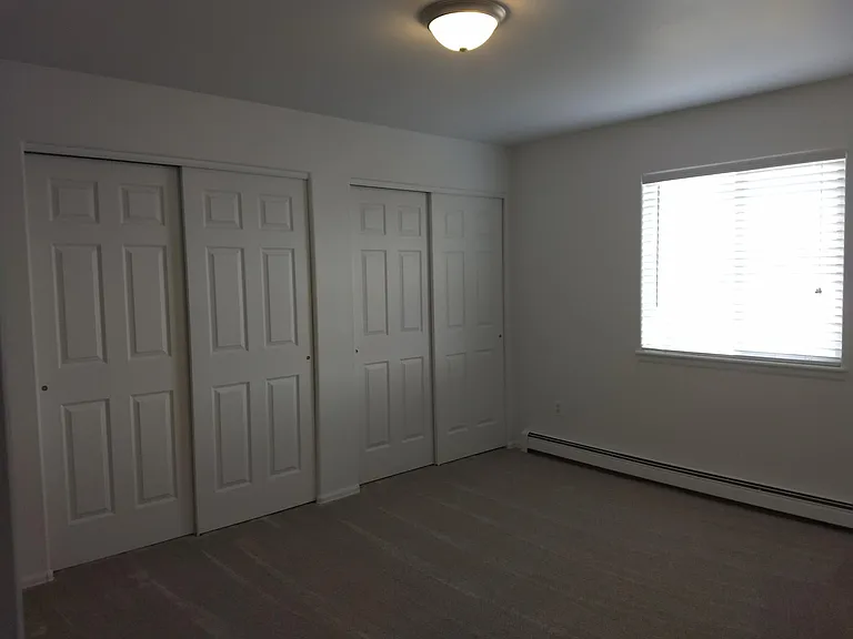 Master Bedroom with Double Closets