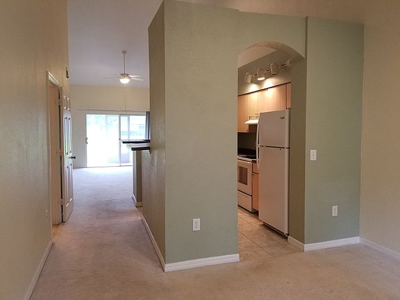 Dining room and kitchen