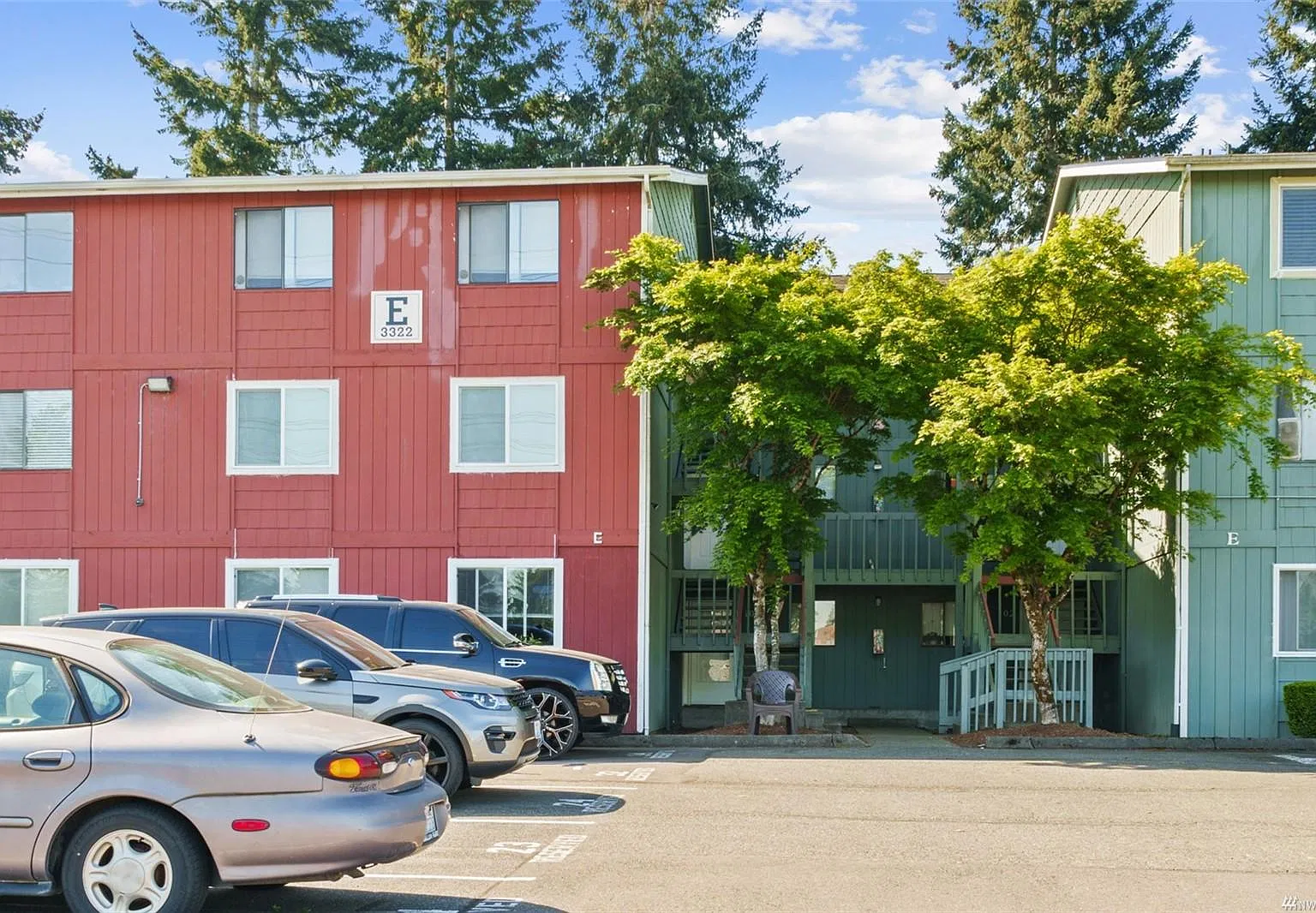 Entrance to Building E.