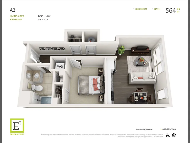 E3 Apartments — Photo 25