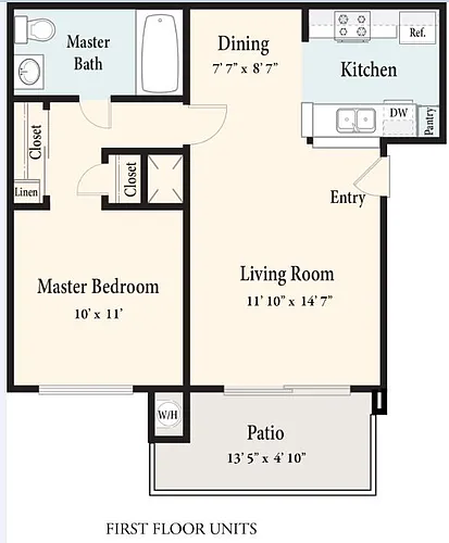 Floor plan Plan B - Downstairs