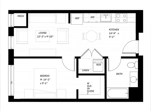 Floor plan A1