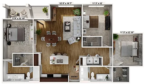 Floor plan C1