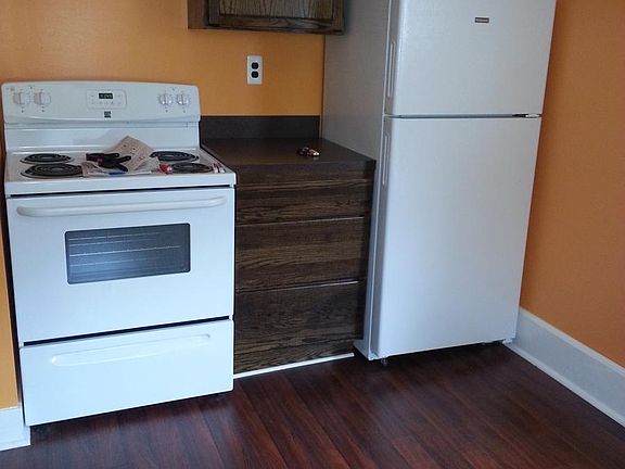 kitchen with new appliances