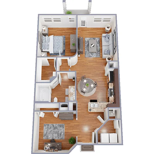 Floor plan Botero