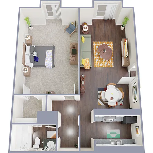 Floor plan A1R