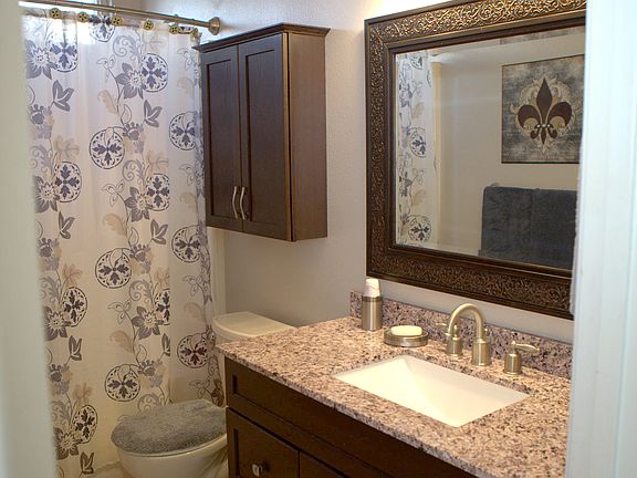 Remodeled downstairs bath