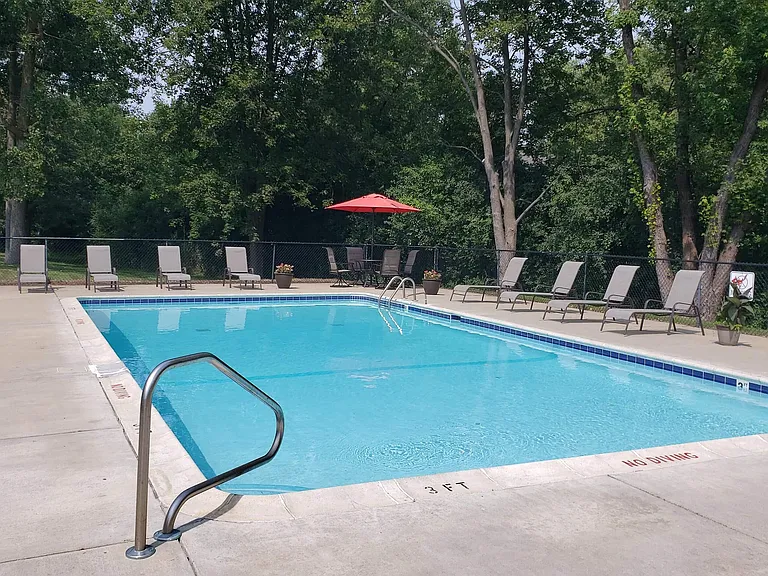 Sparkling Outdoor Pool