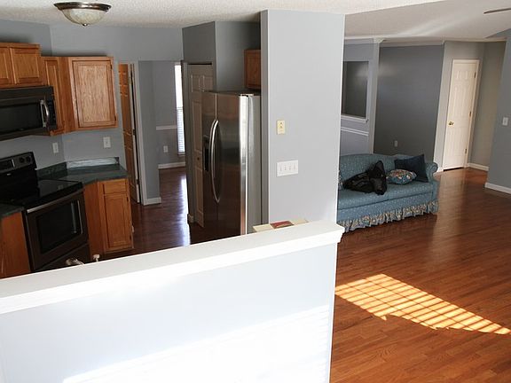 standing in breakfast nook