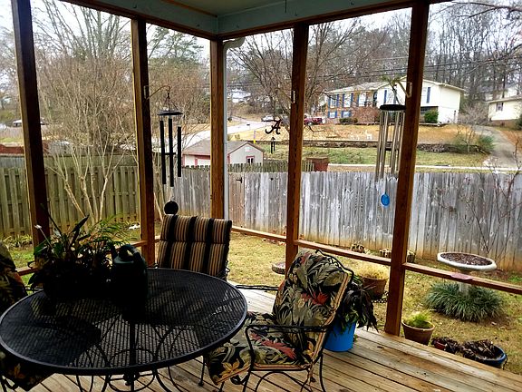 View From Back Door