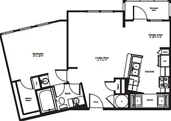The Chester: 732 sq. ft. with a screened deck or balcony, pantry in the kitchen, and a compact washer/dryer area for easy living. The Chester: 732 sq. ft. with a screened deck or balcony, pantry in the kitchen, and a compact washer/dryer area for easy liv