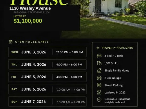 1130 Wesley Ave, Pasadena, CA 91104