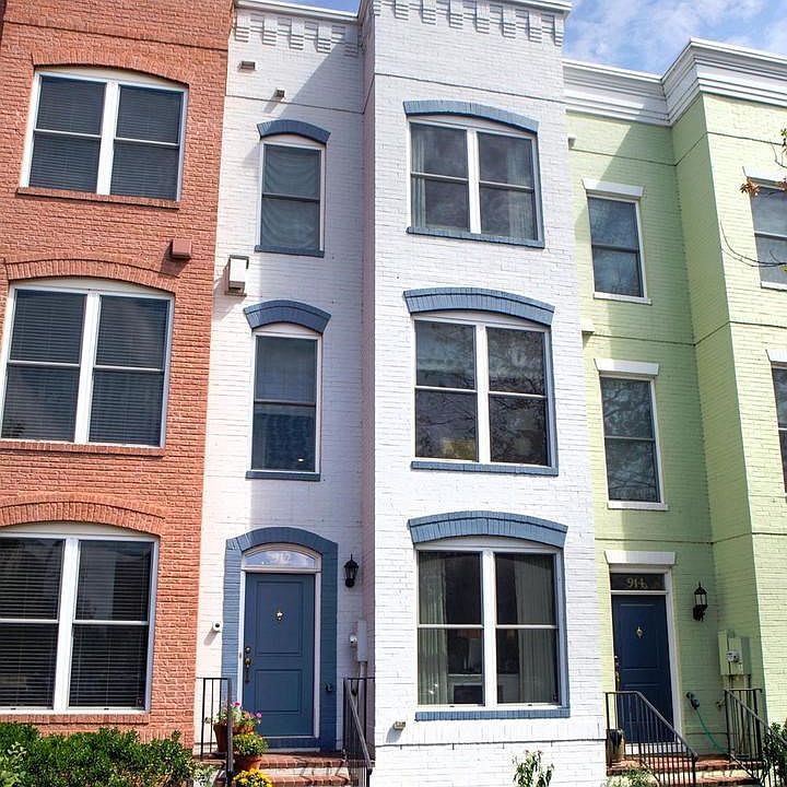 West Facing Facade of 912 3rd Street, SE