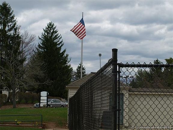 Clubhouse area with fenced ...