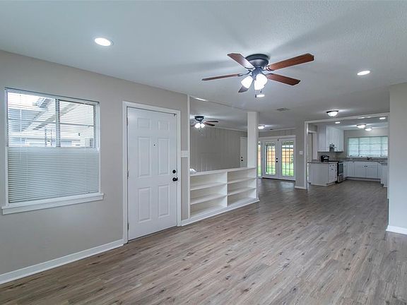Living room - open concept - all new vinyl flooring!