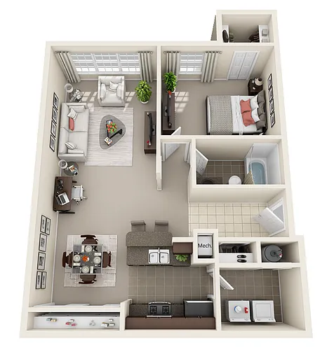 Floor plan A1