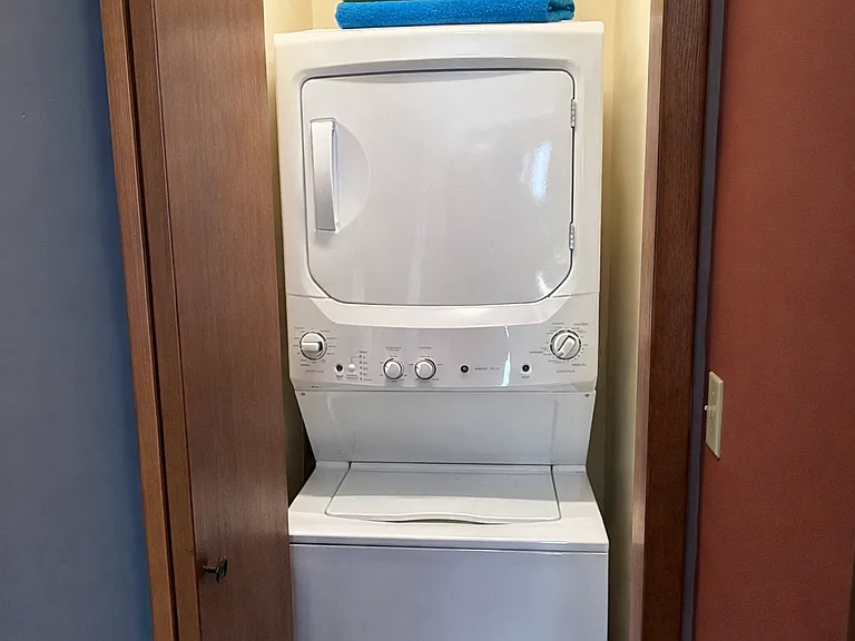 Stackable Laundry included in home