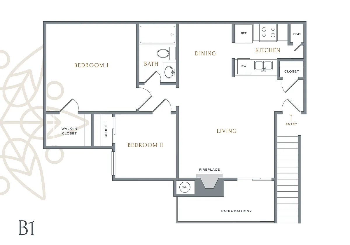 Floor plan B1