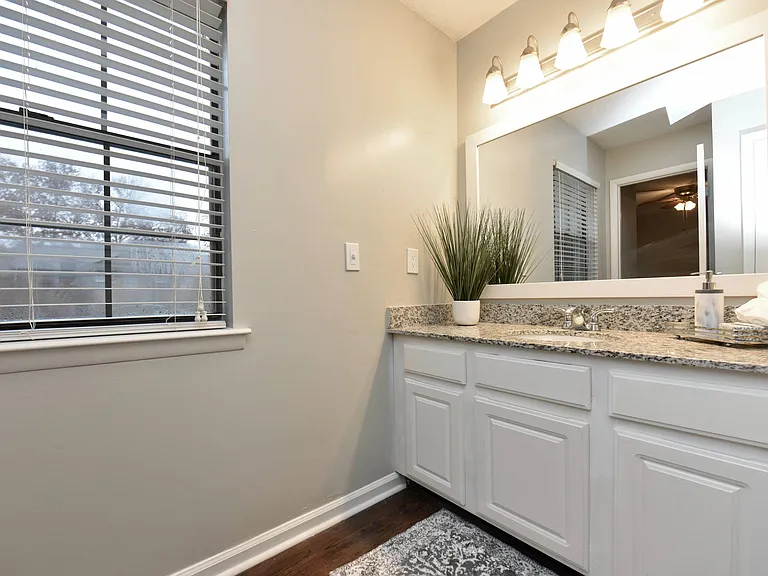 Bathroom + Granite Counters