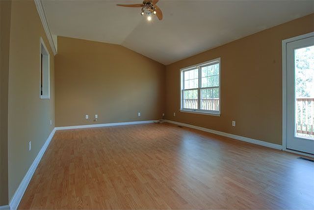 new flooring in living area
