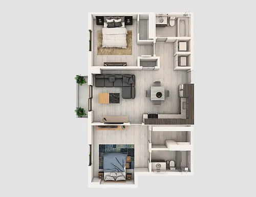 Floor plan B509