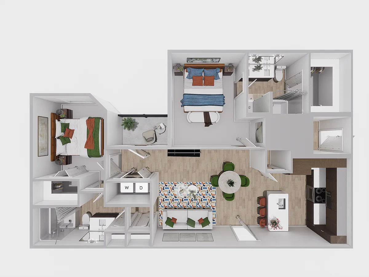 Floor plan Bagwell