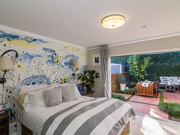 Masterbedroom opens to Patio