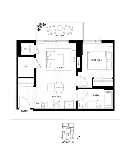 Floor plan T2-0905