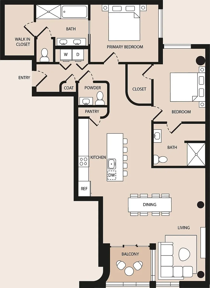 Floor plan Golden Banner