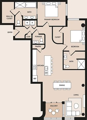 Floor plan Golden Banner
