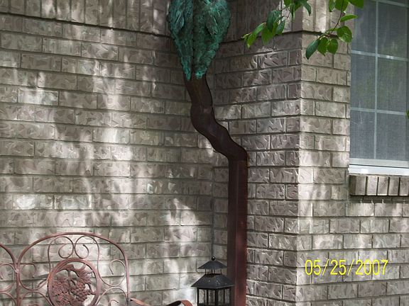 custom down spout