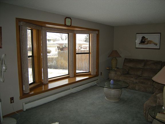 Living Room with Bay Window