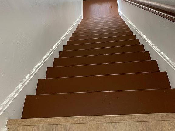 View from the top of the stairs