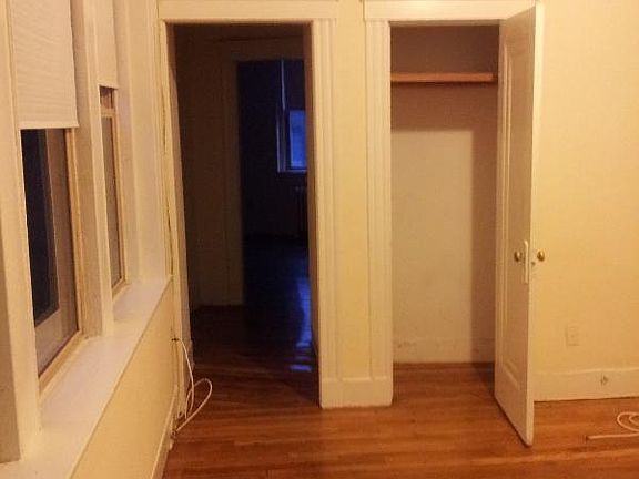 Entrance into living room from kitchen