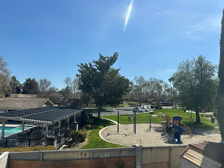 Community Park behind