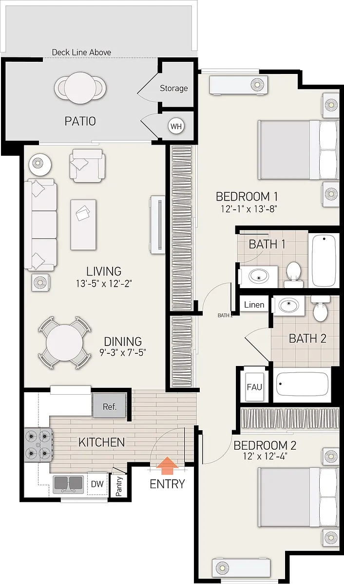 Floor plan Plan D