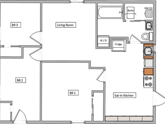Apartment layout