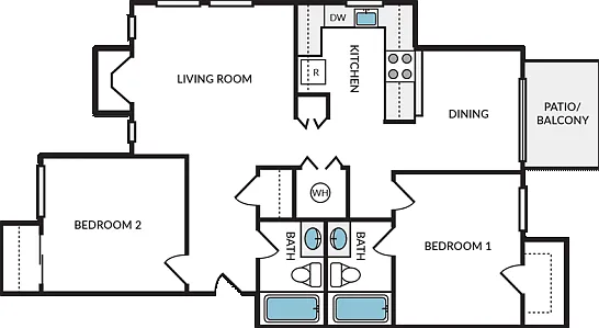 The Beech | 2x2 | 886 Sq ft The Beech | 2x2 | 886 Sq ft