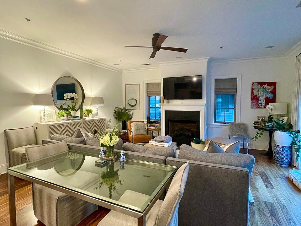 Large open concept living room on main floor