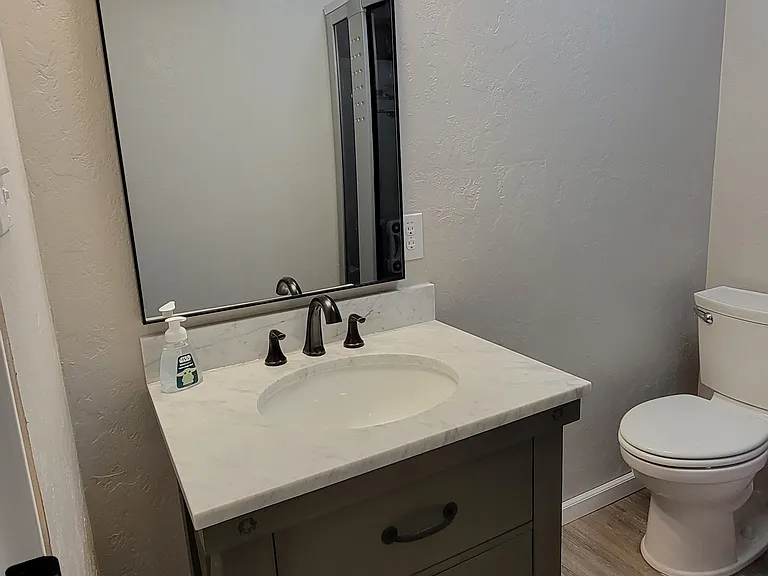 Bathroom off of Primary Bedroom