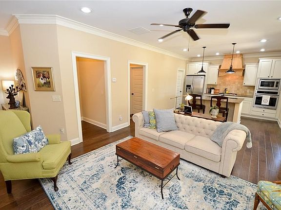 Open concept living space